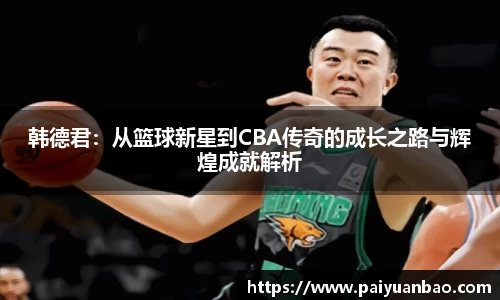 韩德君：从篮球新星到CBA传奇的成长之路与辉煌成就解析